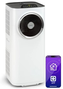 Kraftwerk Smart 12K, mobil klíma, 3 az 1-ben, 12 000 BTU, irányítás alkalmazás által, fehér