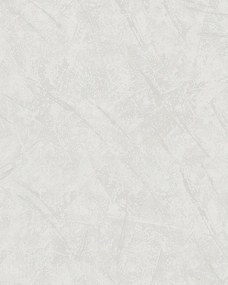 Szürke dombornyomott tapéta dörzsölt vakolat gyöngyházfényű basic tapéta elemekkel