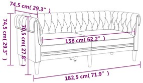 3 részes sötétzöld szövet ülőgarnitúra
