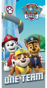 Pamut gyerek fürdőlepedő 70x140 cm Paw Patrol – Jerry Fabrics