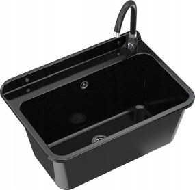 Gazdasági Mosogató mély kamra Mosogató Csaptelep kifolyócsővel