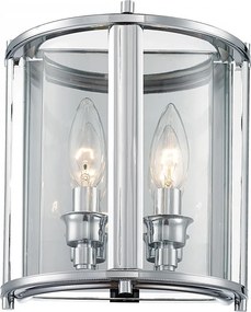 Cosmolight NEW YORK W02899CH Fali lámpa 2x40W/E14 IP20