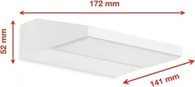 Telefunken - LED kültéri fali lámpatest LED/10W/230V IP44 fehér