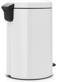 Fehér acél pedálos szemetes 20 l NewIcon – Brabantia