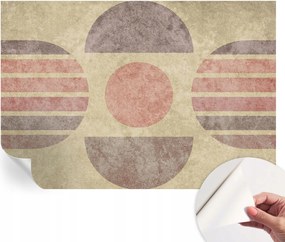 Modern öntapadós fotótapéta Mosható Geometrikus formák 152x104 cm