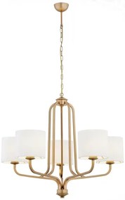 Argon 2172 - Csillár láncon MARANELLO 5xE27/15W/230V