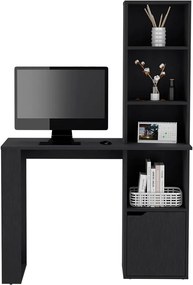 Polcos íróasztal tárolóval 98,5x45x148cm fehér FUR1234-1