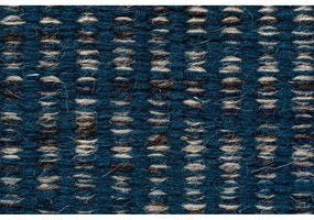 Anu kék gyapjú futószőnyeg, 60 x 200 cm - Flair Rugs