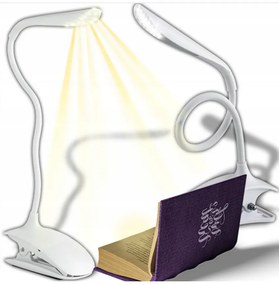 Irodai íróasztal lámpa 14 LED-es USB-s, E141