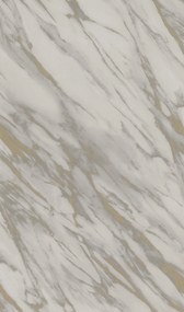 Papír tapéta Márvány Szürke Arany