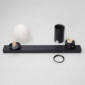 BRILAGI - SELE BALL spotlámpa 1xGU10/30W/230V + 1xG9/10W fekete