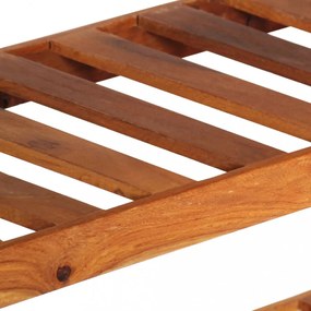 3 fiókos tömör akácfa tálalószekrény 110 x 30 x 80 cm