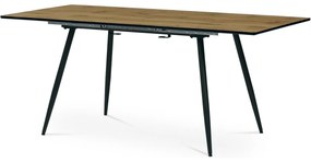 Összecsukható étkezőasztal 140-180 x 80 cm, tölgyfa