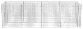 acél gabion magaságyás 360 x 90 x 100 cm