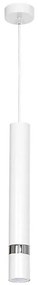 JOKER kábeles függeszték 1xGU10/25W/230V fehér/fényes króm