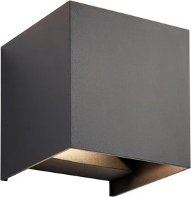 ENDON 97824 GLOVER Modern Kültéri Fali Lámpa Fehér, Átlátszó IP44