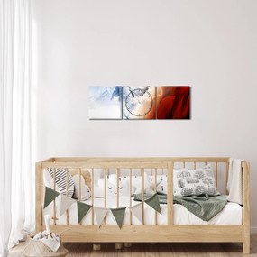 Kép - Jó és rossz (órával) (90x30 cm)