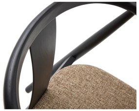 Fekete-bézs étkezőszék Relate – Unique Furniture