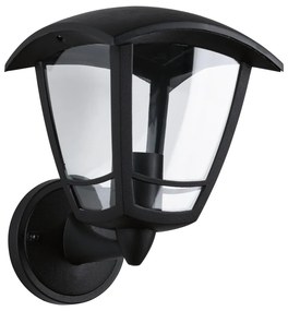 Paulmann 94391 Classic Curved kültéri fali lámpa, fekete, E27 foglalat, IP44