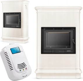 Kályha kandalló kályha kecske cserép kerámia 13KW kandalló burkolat egyedi