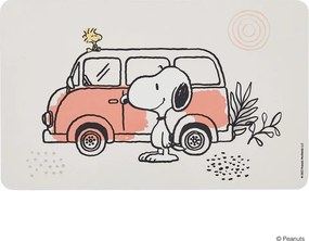 PEANUTS reggeliző deszka 23 x 14cm, Busz