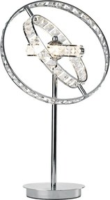 DAR LIGHTING ETE4050 ETERNITY Kristály Asztali lámpa Csiszolt króm G4 IP20