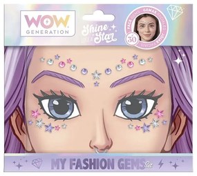 WOW Generation Alana arcmatrica öntapadós strasszokkal