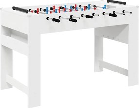 vidaXL Foci Asztal Fehér 125 x 60,5 x 80 cm Faanyag