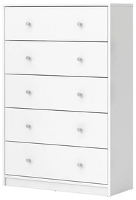 Fehér komód 72x108x30 cm May – Tvilum