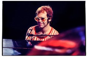 Fotográfia Elton John - Shaw Theatre, London - Feb 20th, 1972