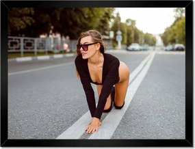 Poszterek keretben 40x30 Határok átlépése