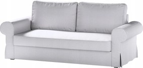 Backabro 3 személyes összecsukható kanapé huzat Ikea fekete