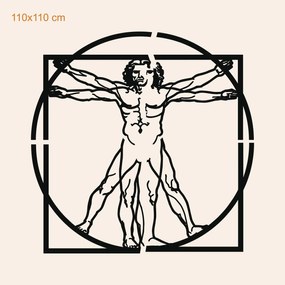 DUBLEZ | Leonardo da Vinci faképe - Vitruvius ember