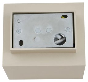 Modern fali lámpa bézs G9 négyzet alakú - Sola