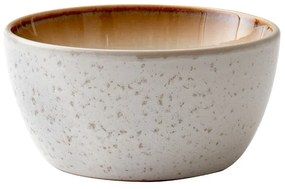 Basics Cream krémszínű agyagkerámia szervírozó tál, ⌀ 14 cm - Bitz