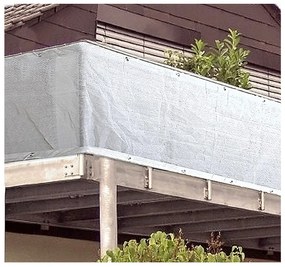 Fehér műanyag belátásgátló erkélyre 500x90 cm - Garden Pleasure