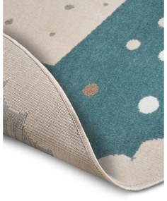 Kék gyerek szőnyeg ø 100 cm Crown – Hanse Home