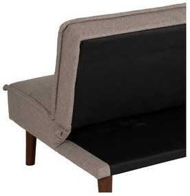 Szürkésbézs zsenília kinyitható kanapé 181 cm – Ixia