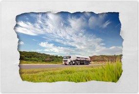 Poszterek 60x40 Tartálykocsi Nyergesvontató