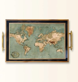 Üveg tálca, 38×24 cm – TPA9941
