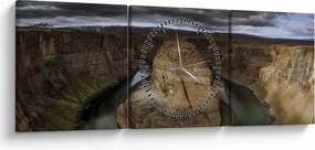 Kanyon képe (órával) (90x30 cm)