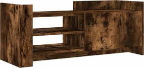 vidaXL füstös tölgy színű szerelt fa TV-szekrény 100 x 35 x 40 cm