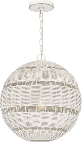 Quoizel boho kültéri függeszték lindendale fehér elsqz-lindendalepawh IP44
