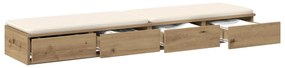 Éjjeli Asztal Mesteri tölgy Forgácslap 160 x 36.5 x 16.5 cm