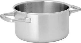 Indukciós tűzhelyhez alkalmas rozsdamentes acél edény fedővel 3 l Lucca 3.0 – FABINI