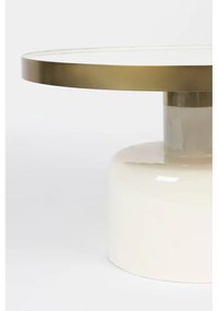 Fém kerek tárolóasztal ø 60 cm Glam – Zuiver