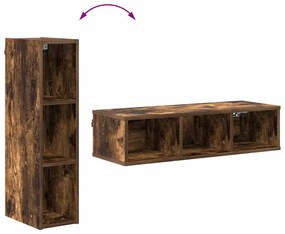 Függő szekrény Riga Füstölt tölgy 20 x 29,5 x 80 cm Faanyag