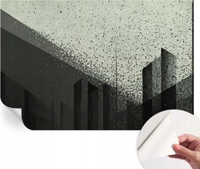 Modern öntapadós fali fotótapéta Våros geometria 104x70 cm