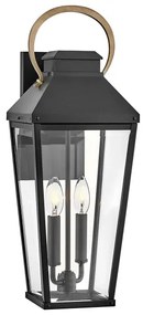 Hinkley HK-DAWSON-L - DAWSON L kültéri fali lámpatest, 2xE14/40W/230V, IP44