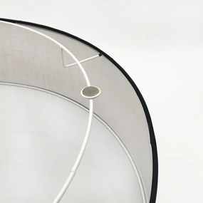 Brilagi - LED Mennyezeti lámpa BELLADONNA 3xE27/15W/230V átm. 50 cm fehér/tölgy